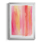 Summer Sherbet Wash I - Modern Framed Canvas Print