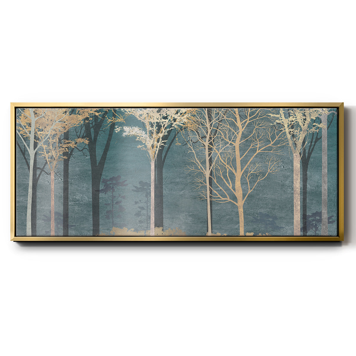 Into the Woods - Floater Framed Canvas Print