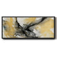 Golden Harmony - Floater Framed Canvas Print