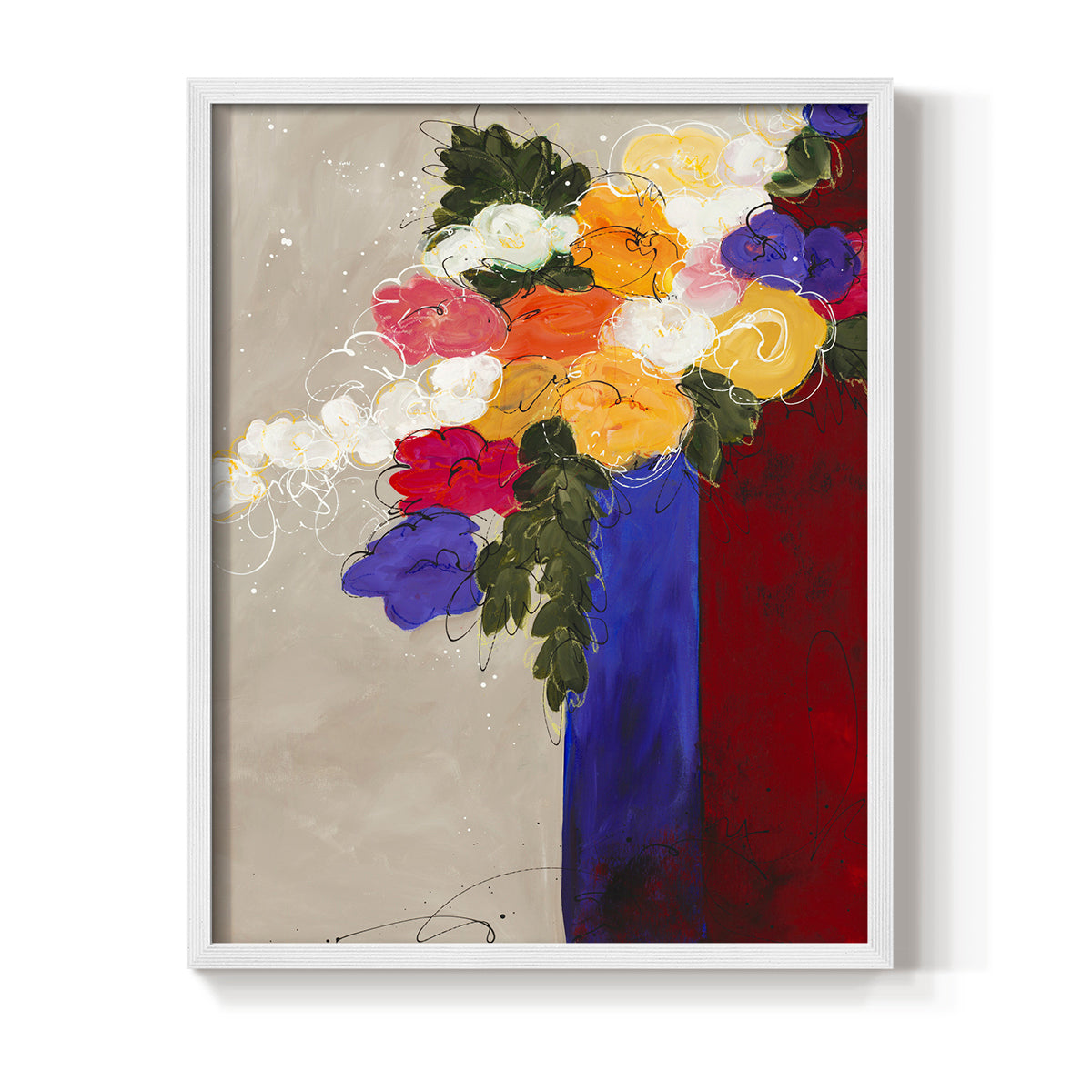 For Me - Restickable Framed Art Print