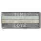 Home Love - Floater Framed Canvas Print