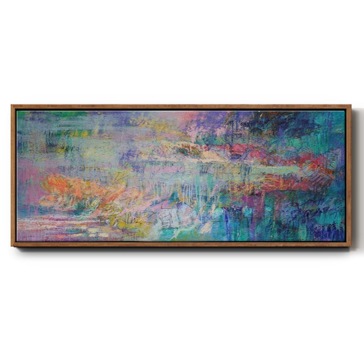 Vespers - Floater Framed Canvas Print