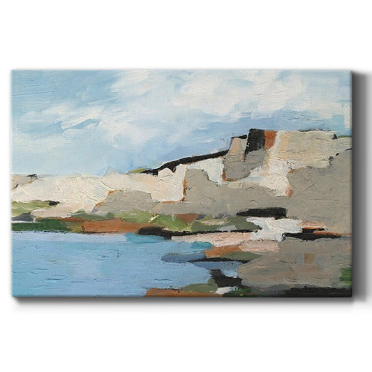 White Rock Cliffs II - Canvas Art Print