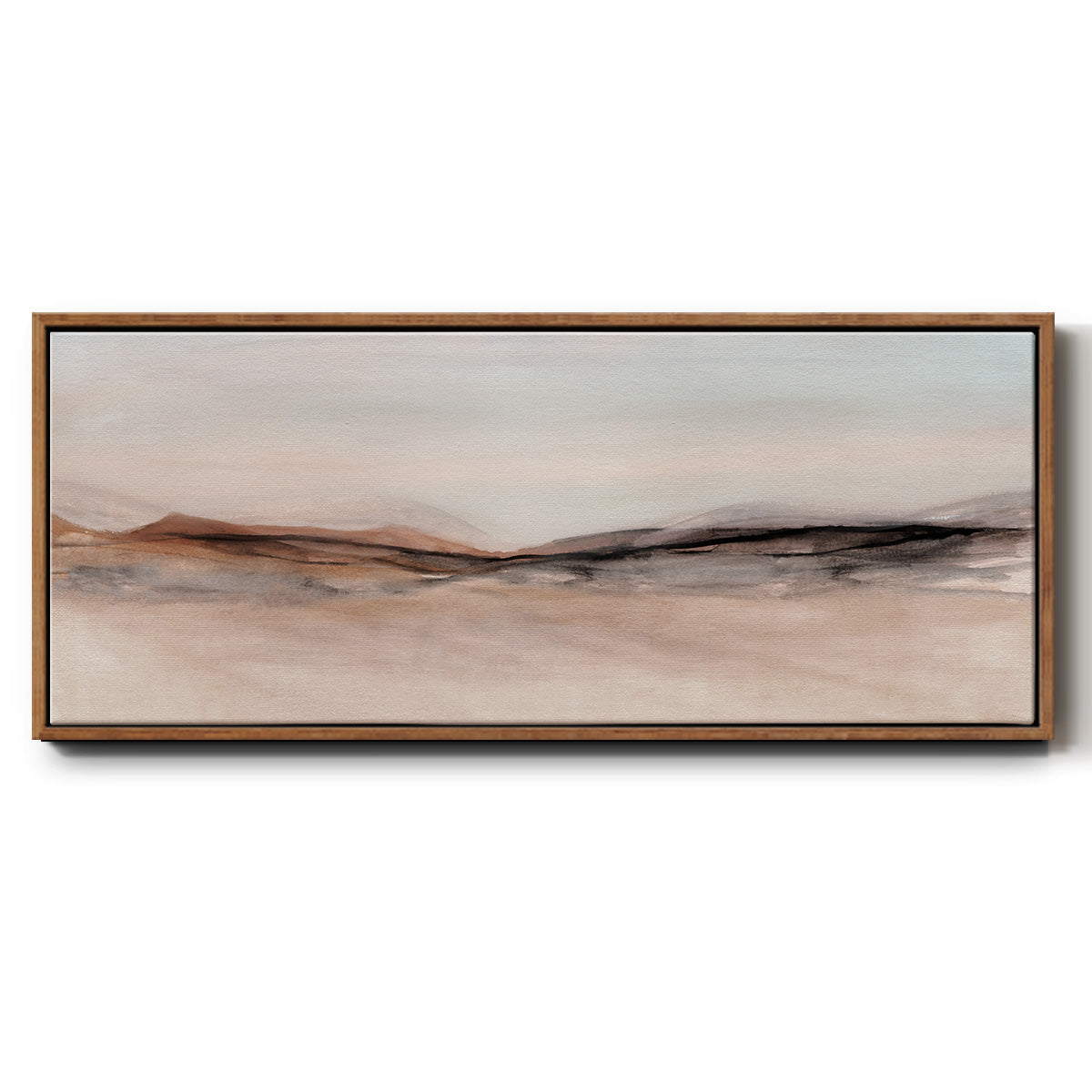 Near Frost Valley - Floater Framed Canvas Print