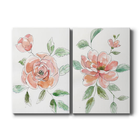 Rose Contour - Canvas Art Set