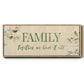 Family Together - Floater Framed Canvas Print