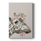 Peek A Boo Giraffe II - Canvas Art Print