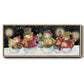 Christmas Lineup - Floater Framed Canvas Print