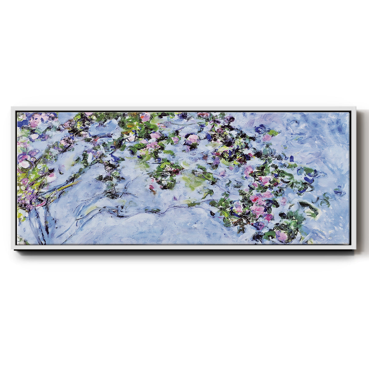 The Rose Bush, 1925 - Floater Framed Canvas Print