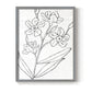 Botanical Sketch I - Restickable Framed Art Print