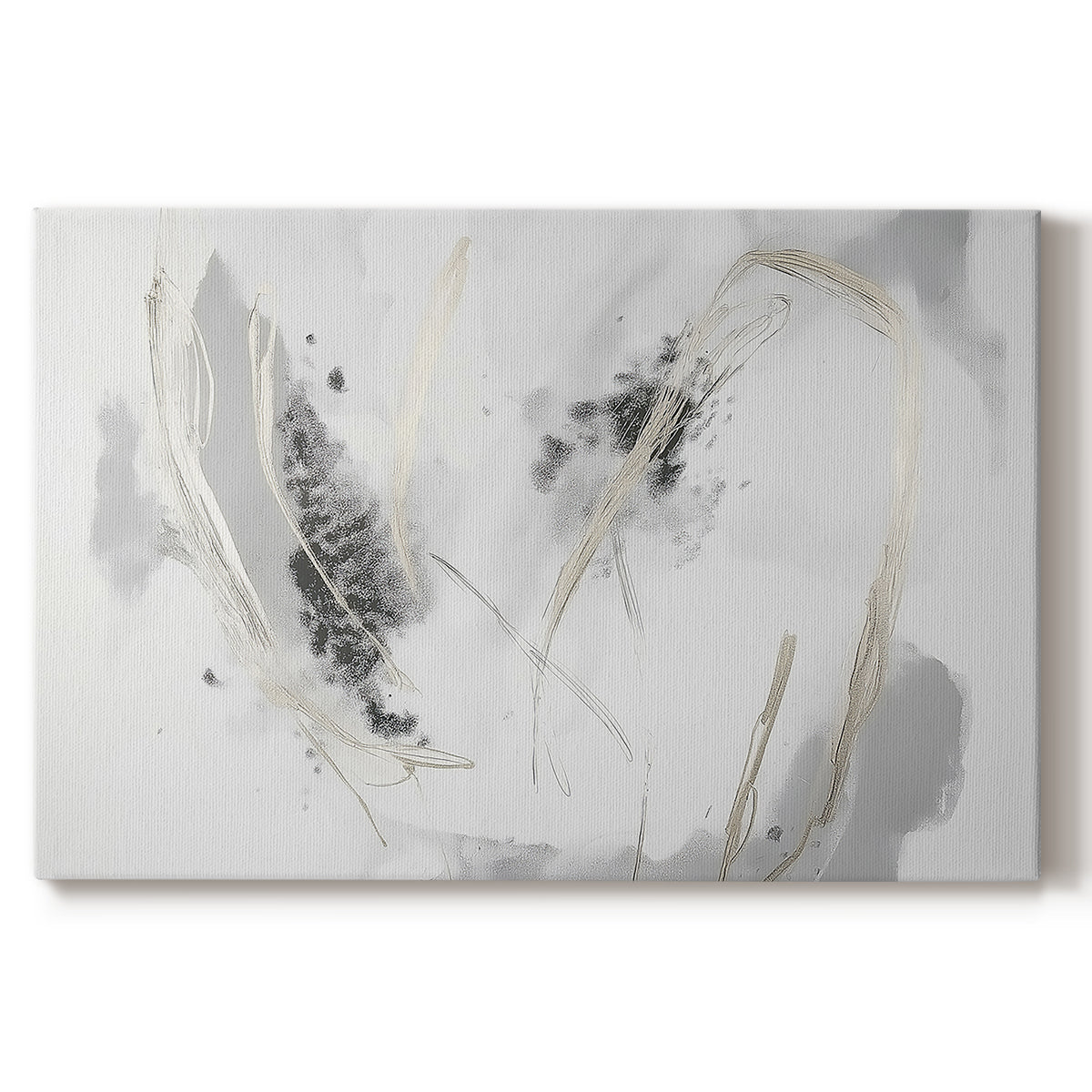 Abstract artwork featuring delicate lines and textures on a muted background created for a contemporary aesthetic
