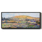 The Mount Riboudet in Rouen at Spring, 1872 - Floater Framed Canvas Print