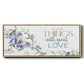Small Things, Great Love - Floater Framed Canvas Print