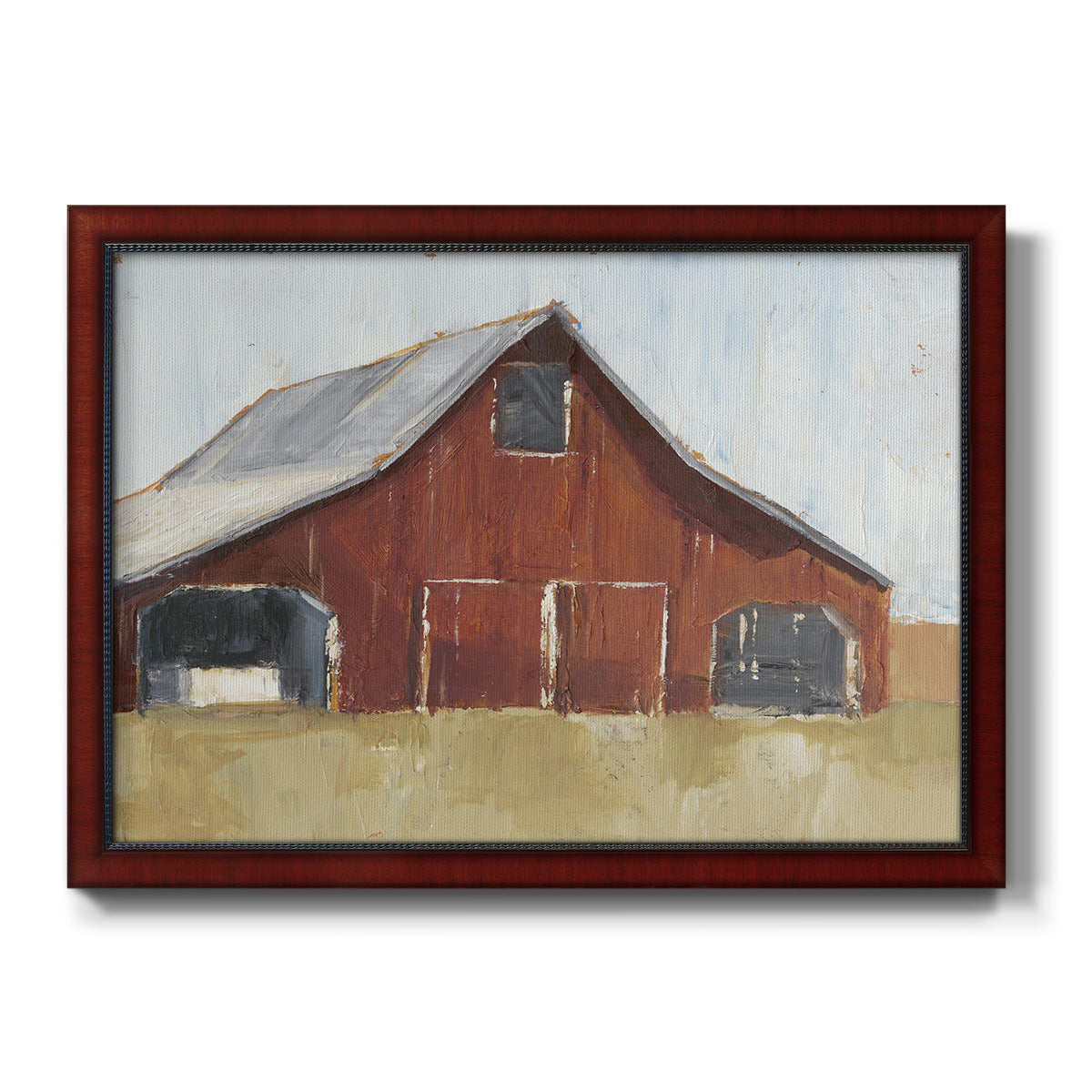 Rustic Red Barn I Premium Framed Canvas- Ready to Hang