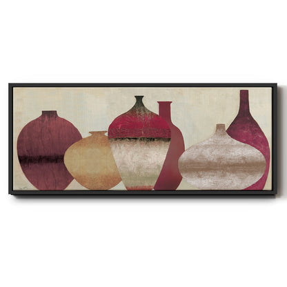 Auburn Vessels - Floater Framed Canvas Print