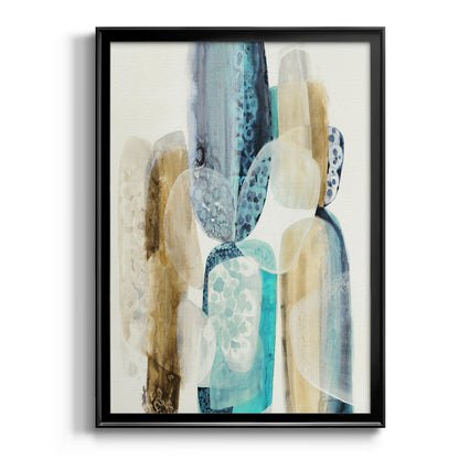 Mood Elevator - Modern Framed Canvas Print