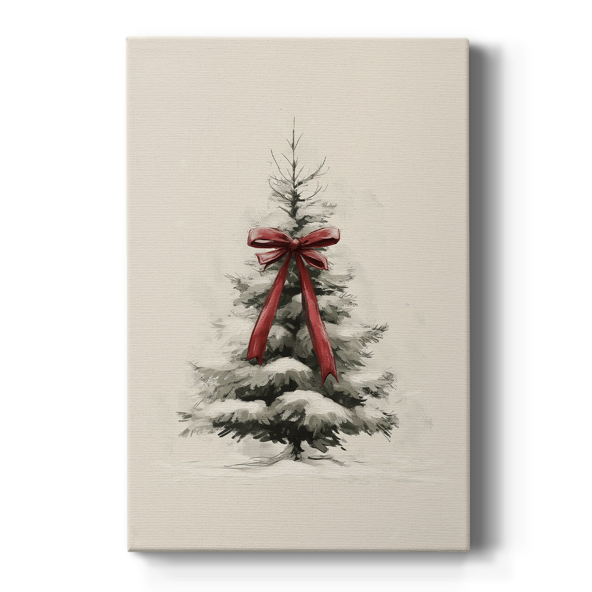 Frostlit Morning at Night - Canvas Art Print
