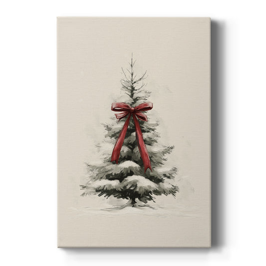 Frostlit Morning at Night - Canvas Art Print