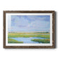 Summer Marsh I - Barnwood Framed Art Print