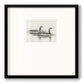 Geese Study I - Double Matboard Framed Print