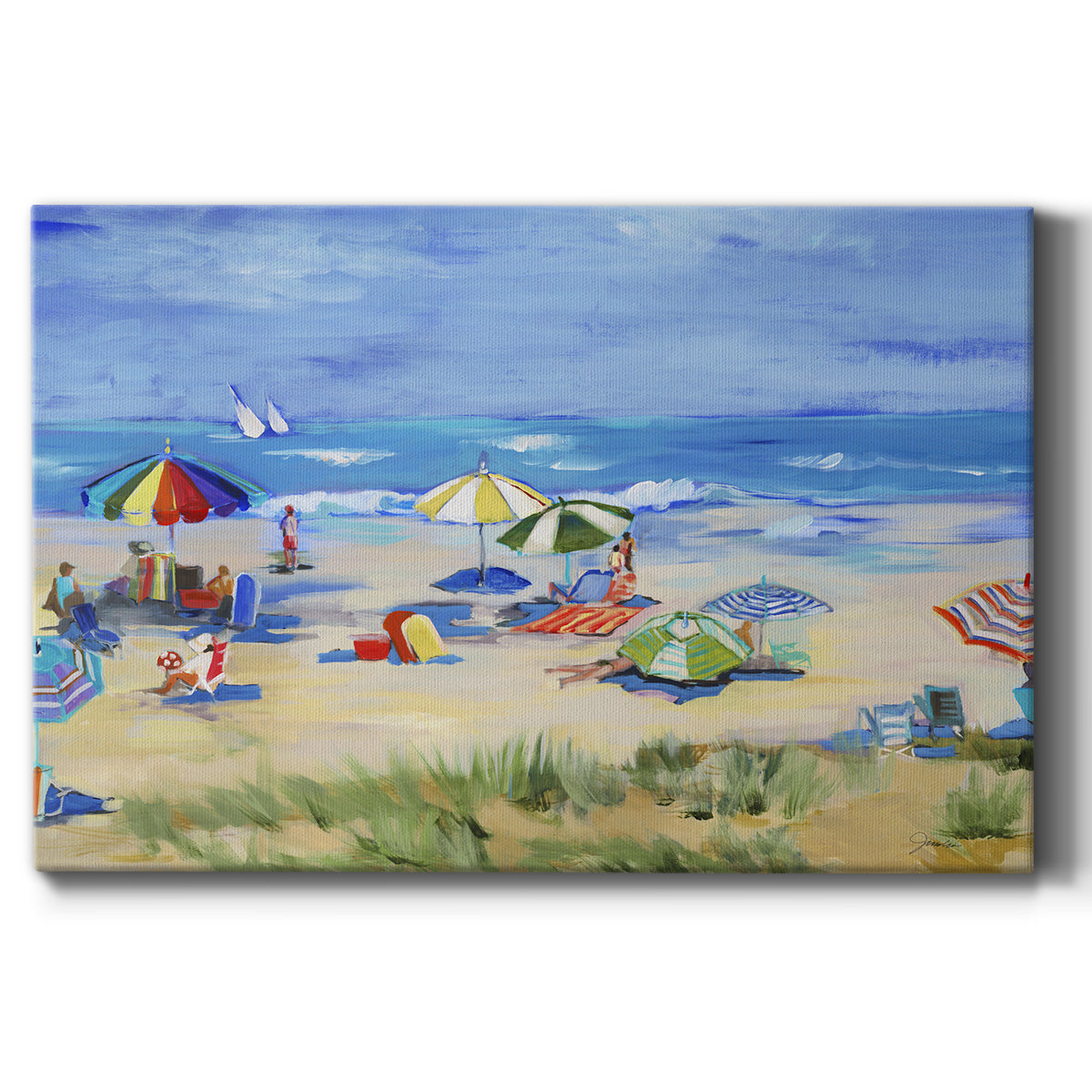 Sunshine State of Mind Premium Gallery Wrapped Canvas - Ready to Hang