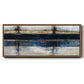 City Blue - Floater Framed Canvas Print