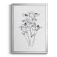 Farmhouse Plants I - Modern Framed Canvas Print