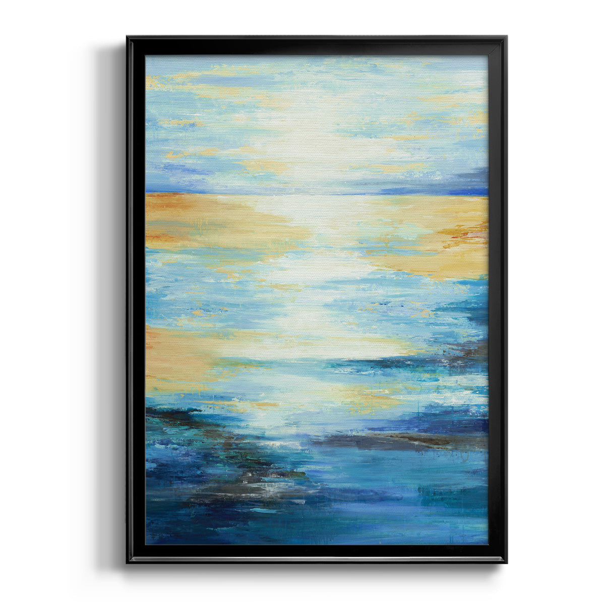 Far In The Distance - Modern Framed Canvas Print