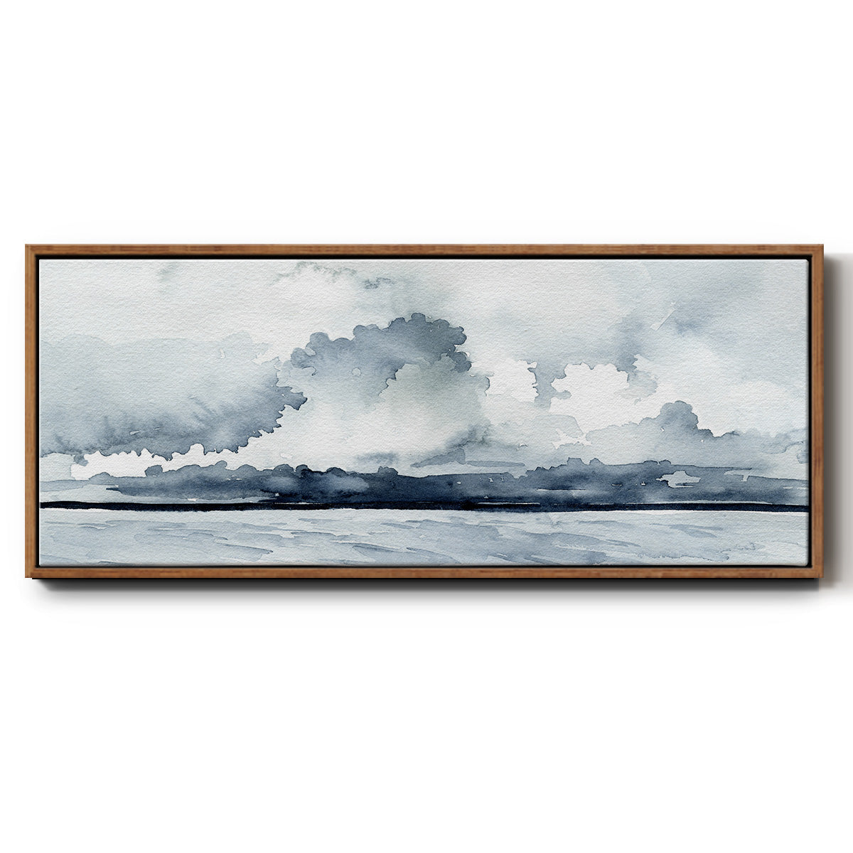 Passing Rain Storm I - Floater Framed Canvas Print