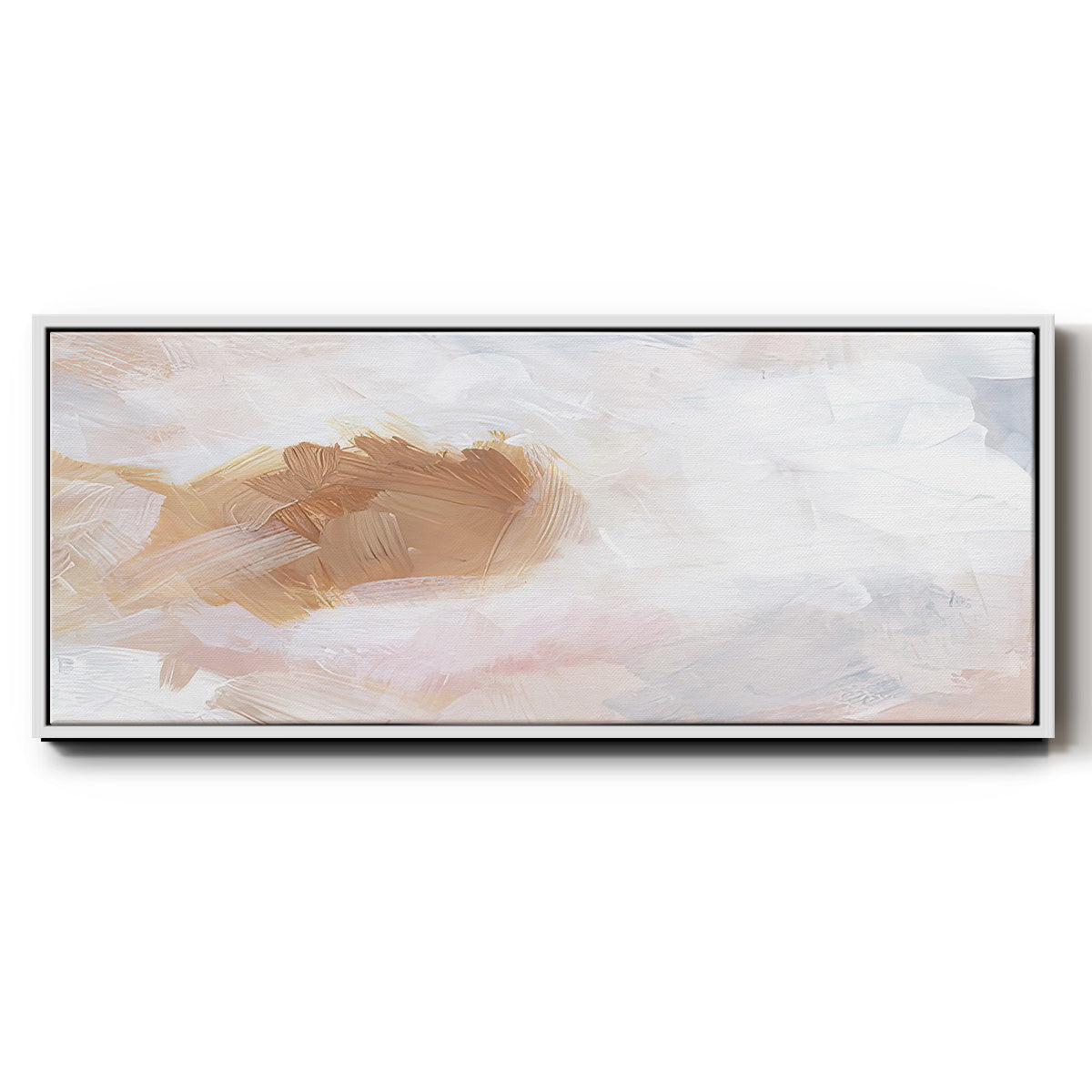 Dusk Clouds I - Floater Framed Canvas Print