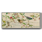 Grateful Thankful Blessed Birds - Floater Framed Canvas Print