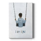 Boy on a Swing Premium Gallery Wrapped Canvas - Ready to Hang