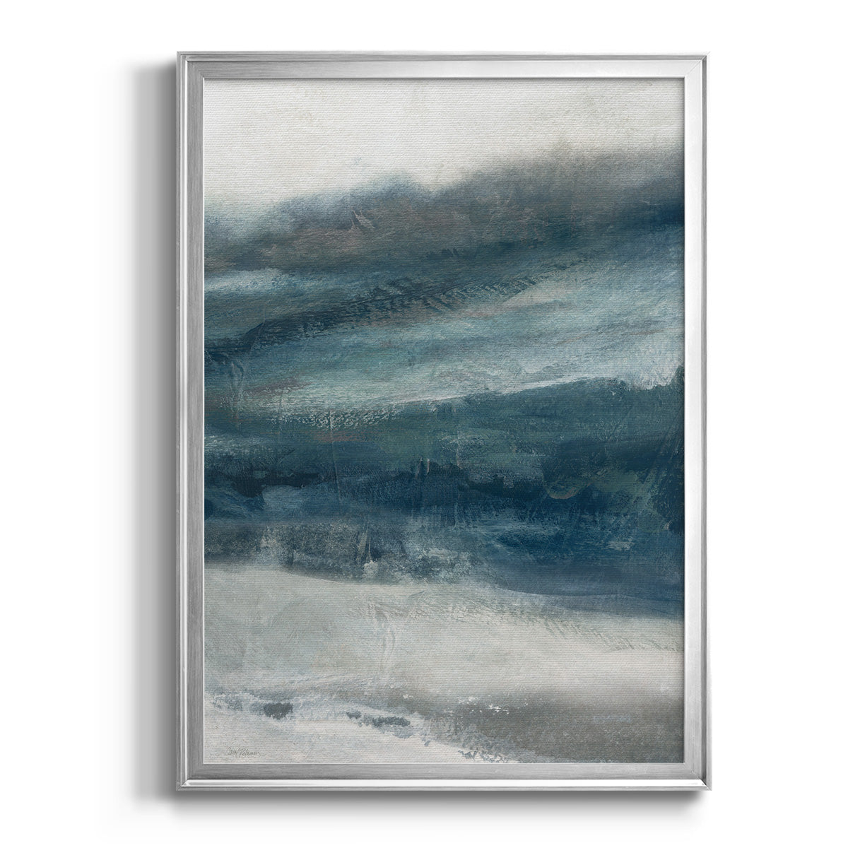 Private Inlet II - Modern Framed Canvas Print