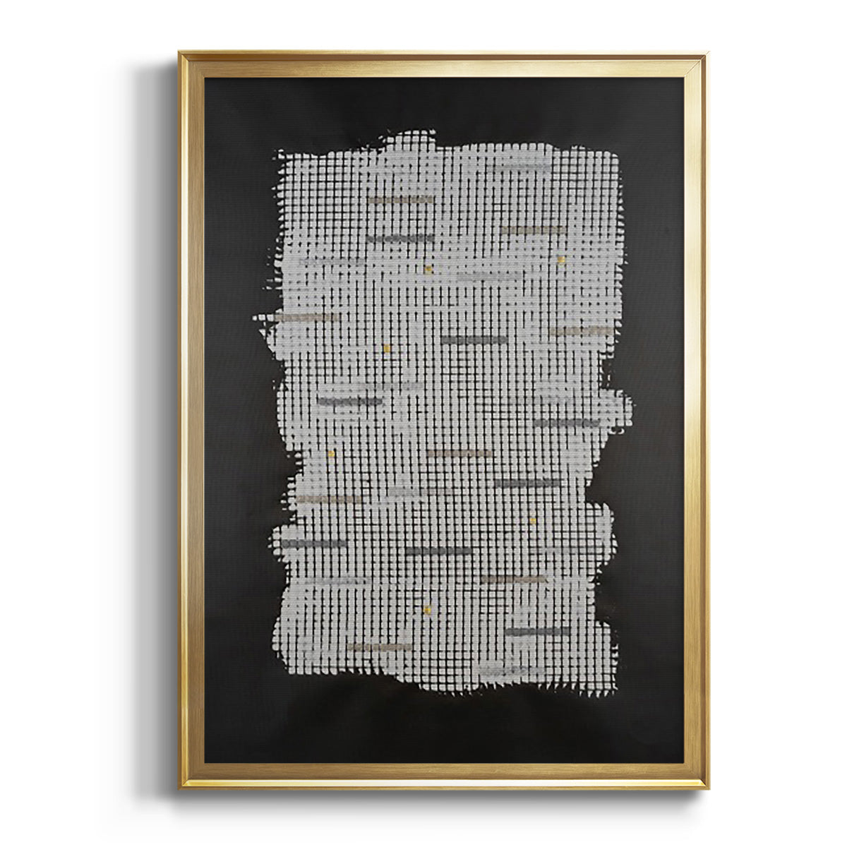 Bits & Bytes I - Modern Framed Canvas Print
