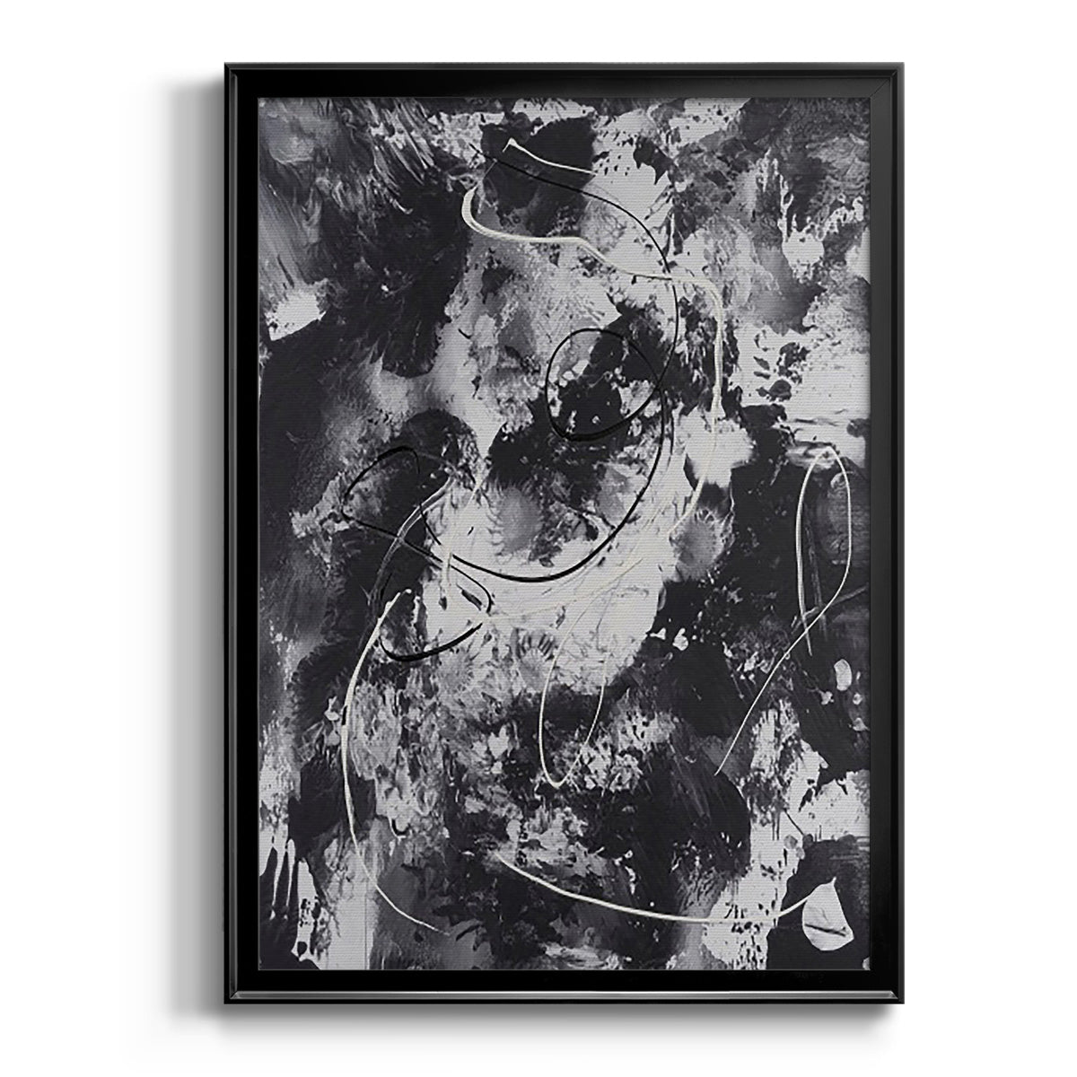 Radical Mix I - Modern Framed Canvas Print