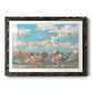 Pastel Western Vista I - Barnwood Framed Art Print
