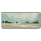 Farmland Study III - Floater Framed Canvas Print