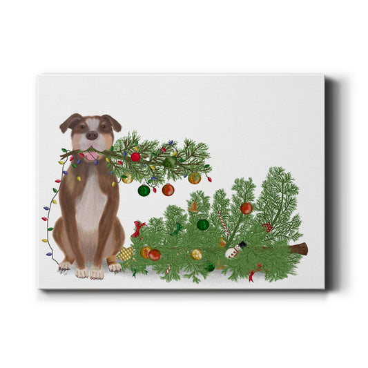 Christmas Des - Canvas Art Print