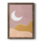 Sedona Moon - Barnwood Framed Canvas Print