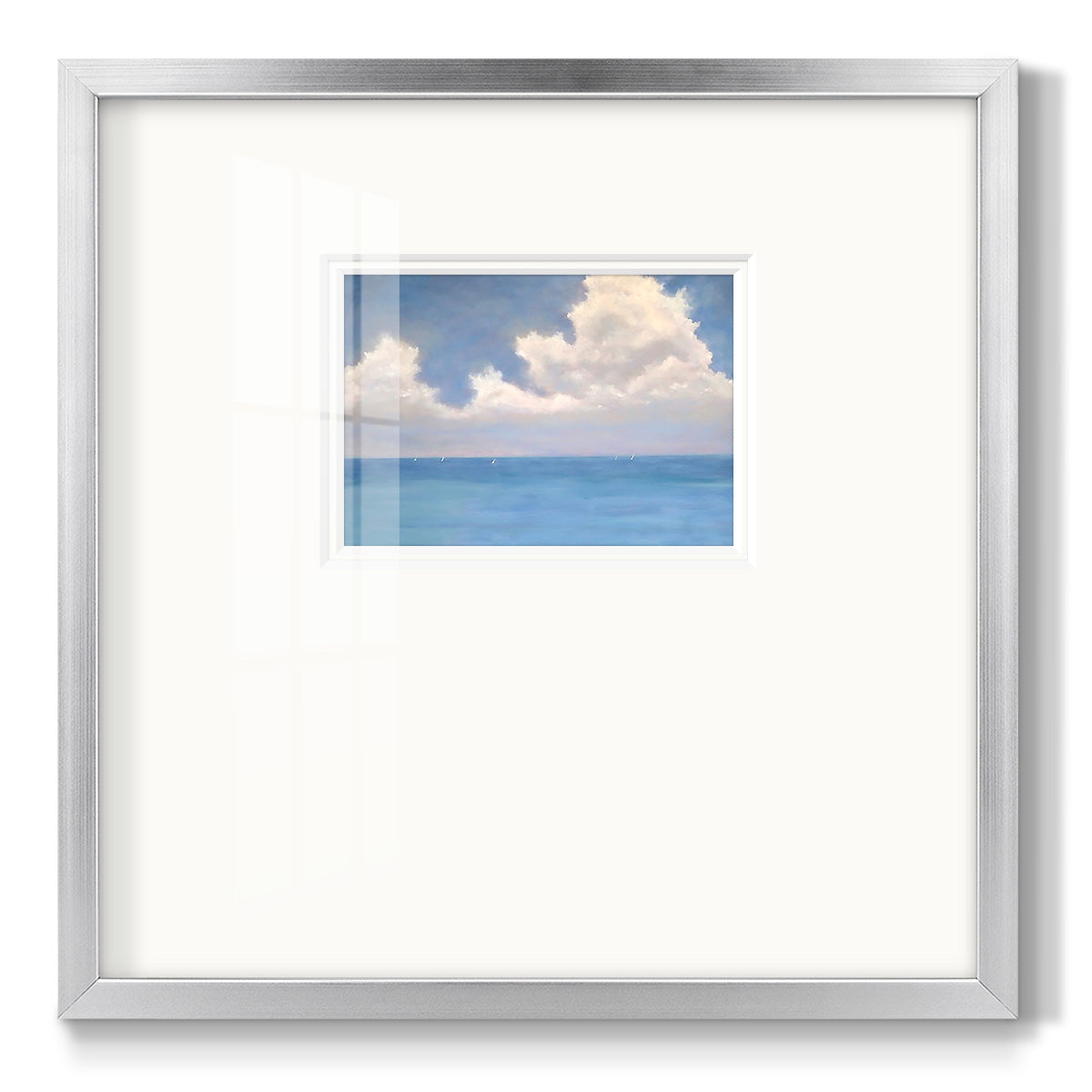 Race Day II - Double Matboard Framed Print