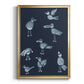 Flock I - Modern Framed Canvas Print