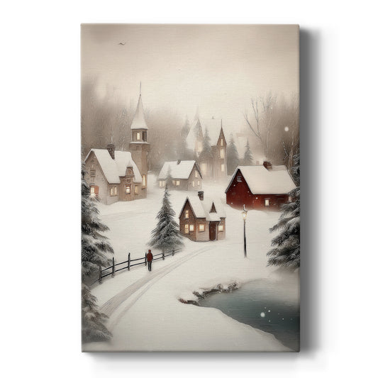 Frostlit Carol - Canvas Art Print