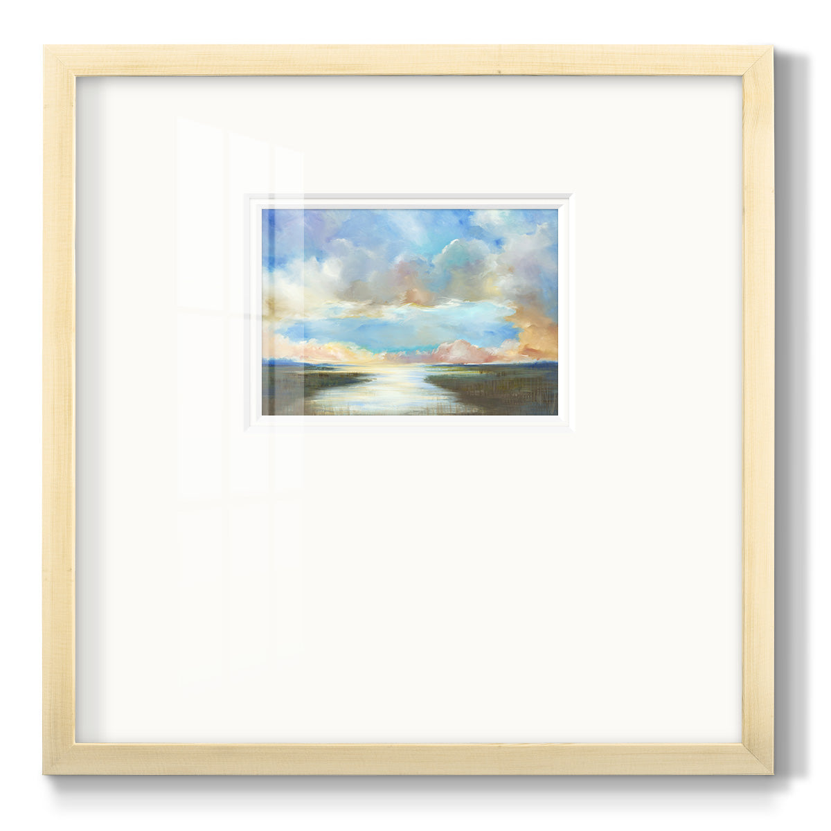 Dawn Breaks - Double Matboard Framed Print