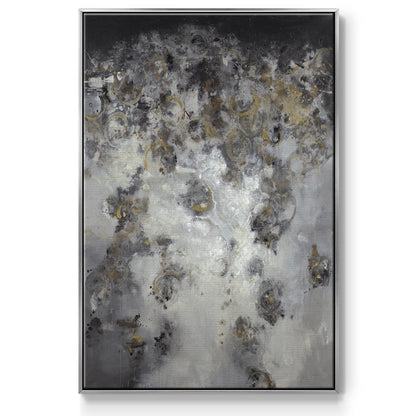 Meteor Showers - Floater Framed Canvas Print
