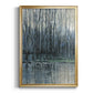Morning Drizzle I - Modern Framed Canvas Print