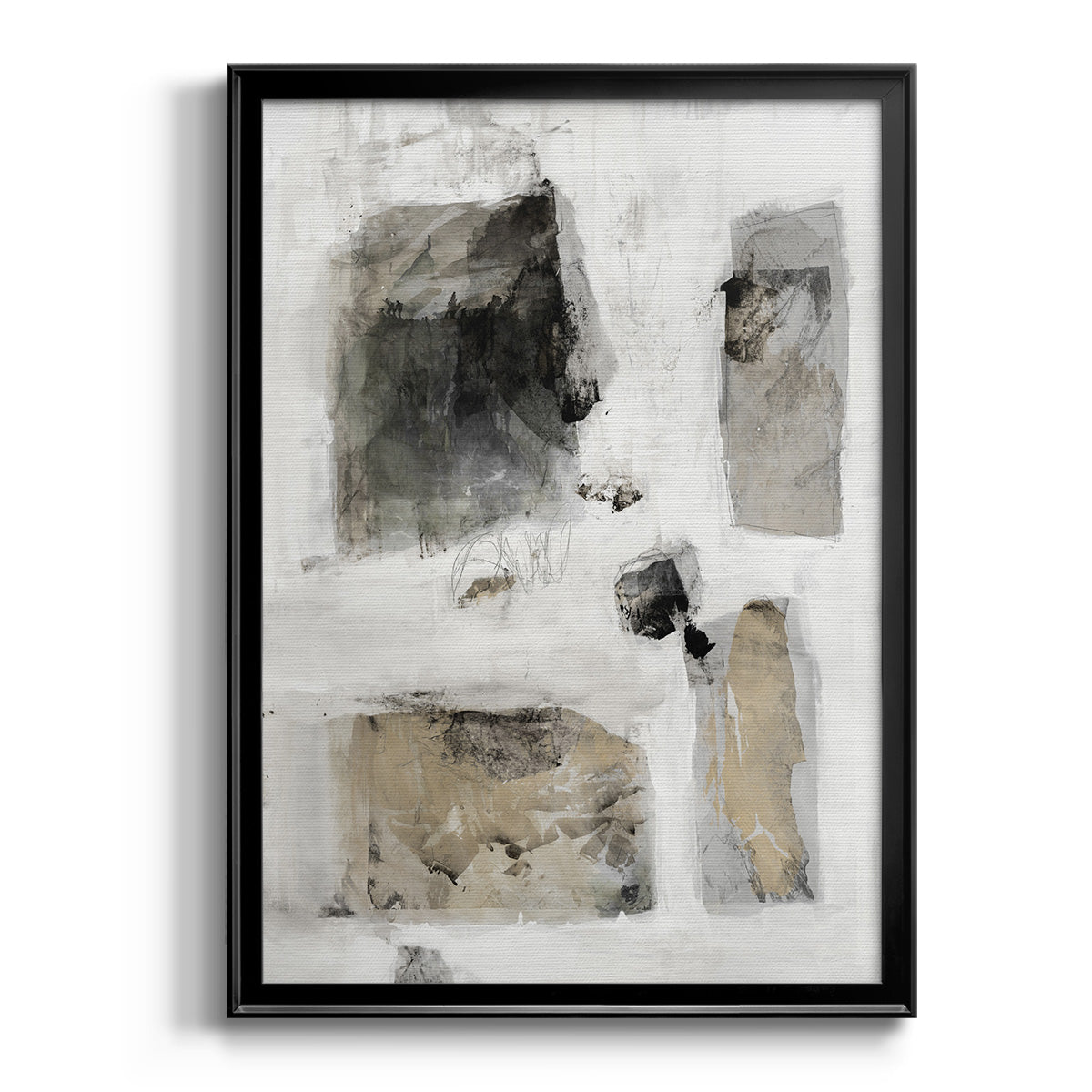 A Simple Love I - Modern Framed Canvas Print