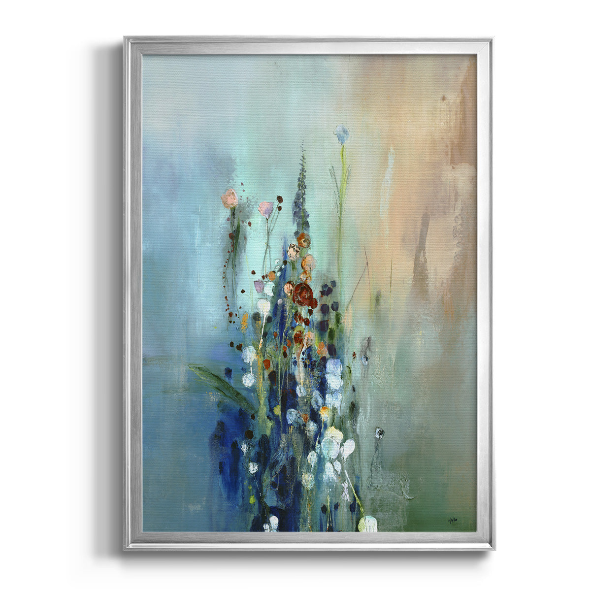 Current Air I - Modern Framed Canvas Print