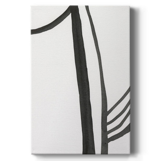 Ink Lines I - Canvas Art Print