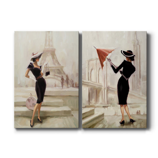 Love, From Paris Premium Gallery Wrapped Canvas - Ready to Hang