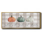 Gather With Grateful Hearts - Floater Framed Canvas Print